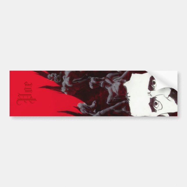 Autocollant vertical de Poe - limité (Devant)