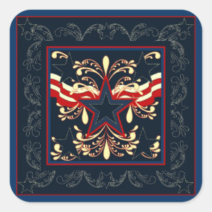 Autocollant vintage américain