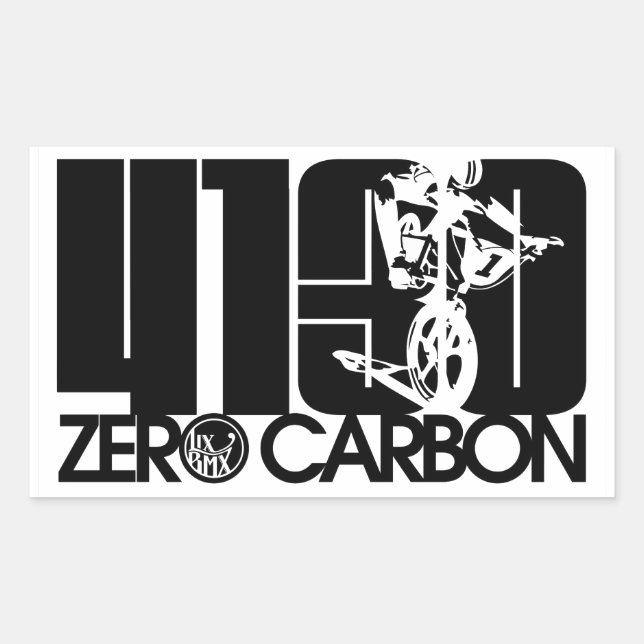 Autocollant vintage LixBMX '4130' (Devant)