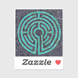 Autocollant vinyle 2x2 LABYRINTH III