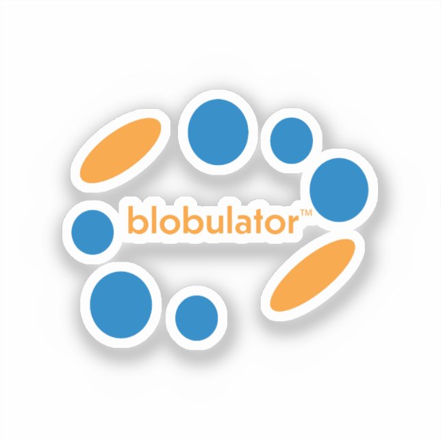 autocollant vinyle blobulator  (Recto)