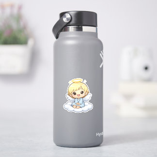 Autocollant vinyle Chibi d'ange mignon
