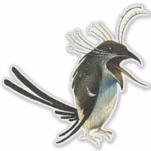 Autocollant vinyle de l'oiseau de Jérôme Bosch