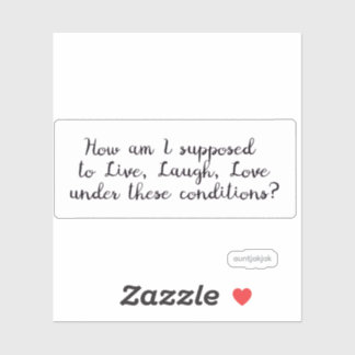 Autocollant vinyle sur mesure