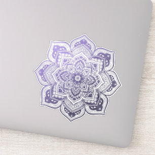 Autocollant vinyle sur mesure Aster Mandala