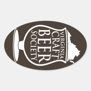 Autocollant Virginia Craft Beer Society