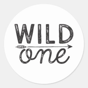 Autocollant Wild One