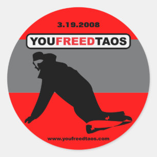 autocollant youfreedtaos 3 pouces
