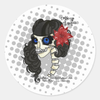 Autocollant Zombie Pin UP
