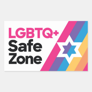 Autocollant Zone de sécurité LGBTQ+