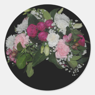 Autocollants à fleurs