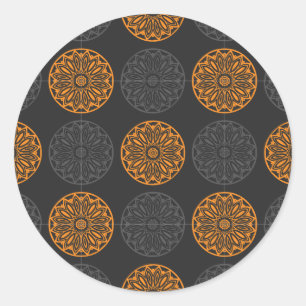 autocollants à motifs floraux