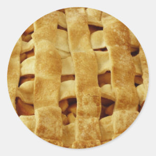 Autocollants à tarte mignon