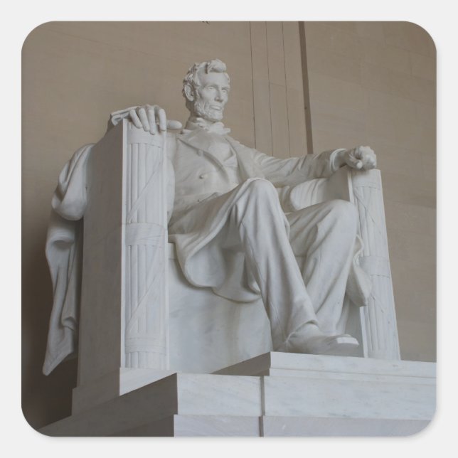 Autocollants Abraham Lincoln Memorial Washington D (Devant)