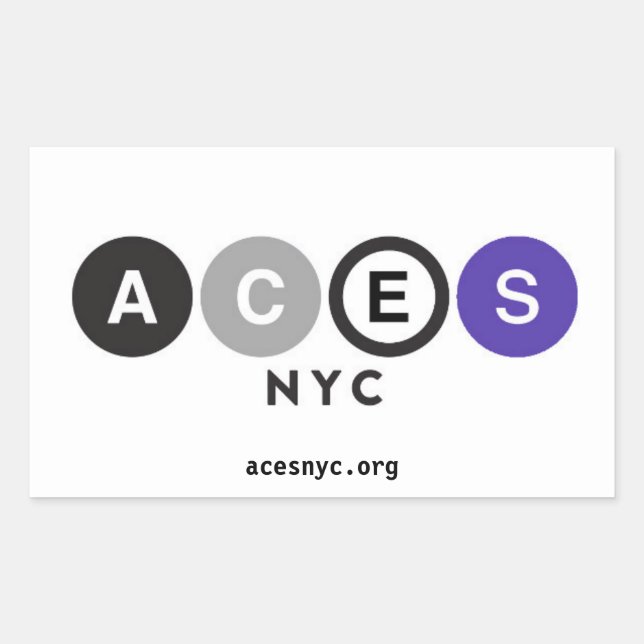 Autocollants Aces NYC (Devant)