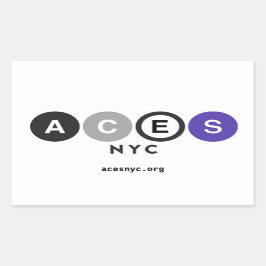 Autocollants Aces NYC