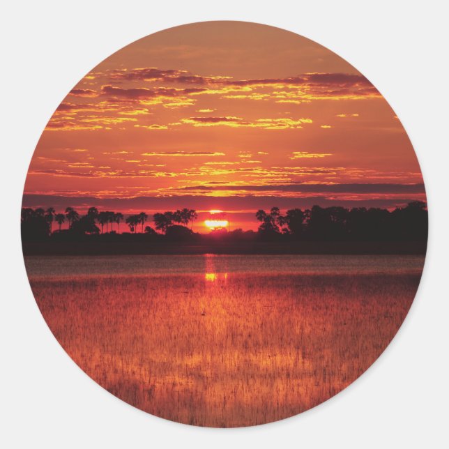 Autocollants africains pour coucher de soleil (Devant)