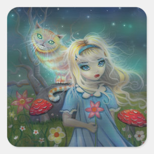 Autocollants Alice au Pays des Merveilles
