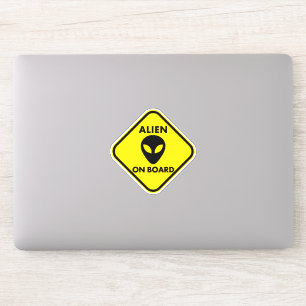 AUTOCOLLANTS ALIEN À BORD