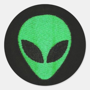 Autocollants ALIEN-GReeN FacE