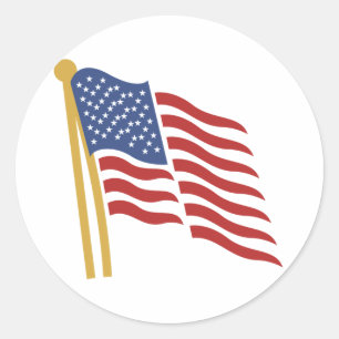 Autocollants American Flag