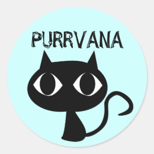 Autocollants Amoureux de les chats Purrvana