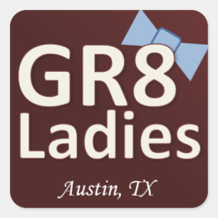 Autocollants Austin TX de Gr8Ladies