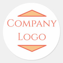 Autocollants avec logo d'entreprise personnalisé