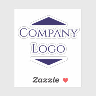 Autocollants avec logo personnalisé de l'entrepris