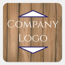 Autocollants avec logo personnalisé d'entreprise
