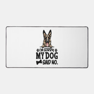 Autocollants Berger Allemand - Désolé, mon chien a
