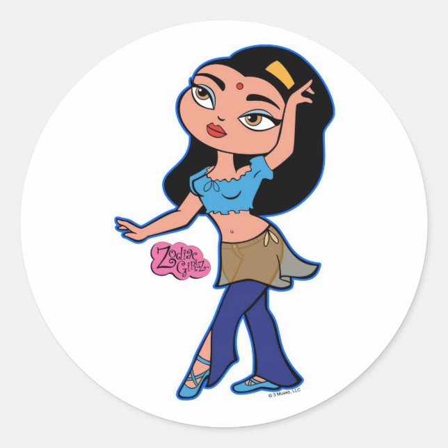 Autocollants Capricorne (Devant)