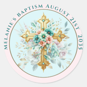 Autocollants catholiques   Stickers Baptême Person