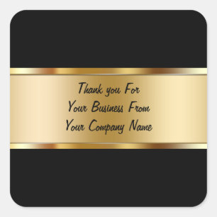 Autocollants chics de Merci de client