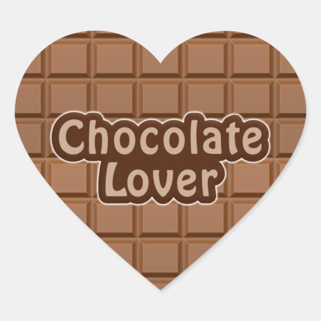 Autocollants Chocolate Lover (Devant)