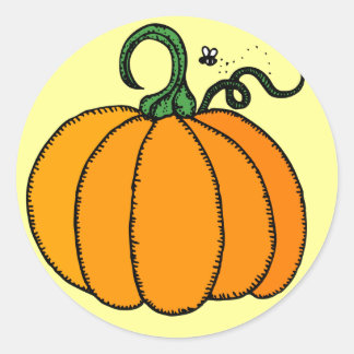 autocollants citrouilles