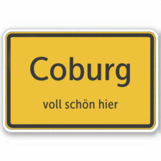 Autocollants Coburg