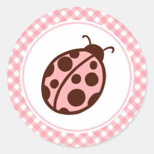 Autocollants coccinelle