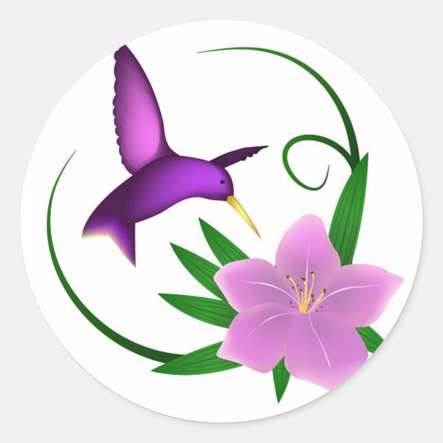 Autocollants 'Colibri' (Devant)