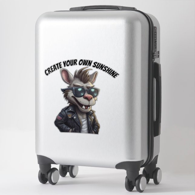 autocollants cool (Sur valise)