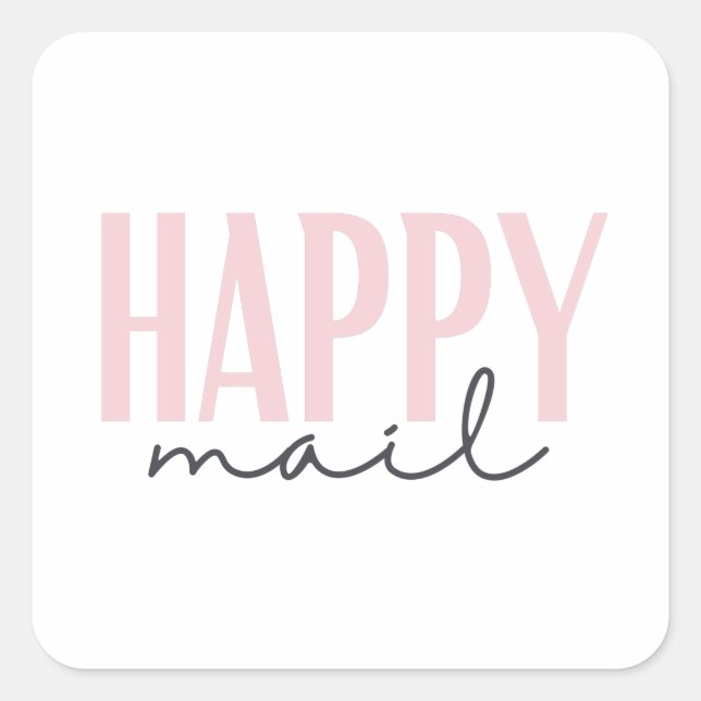 Autocollants Courrier Heureux (Devant)