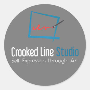 Autocollants Crooked Line Studio