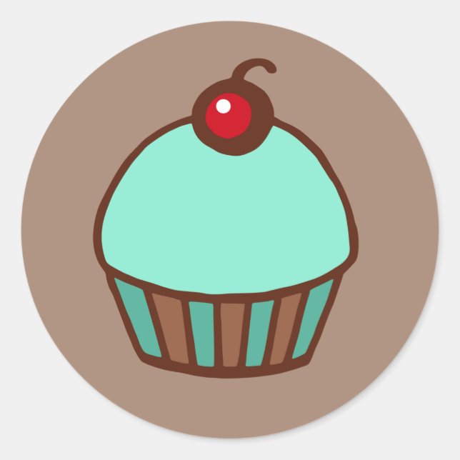 Autocollants Cupcake (Devant)