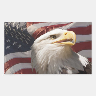 Autocollants d'aigle patriotique