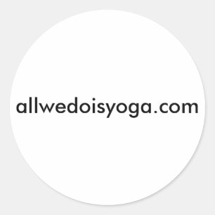autocollants d'allwedoisyoga