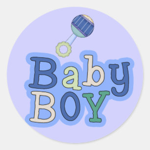 Autocollants d'amusement du bébé W/Rattle de mot