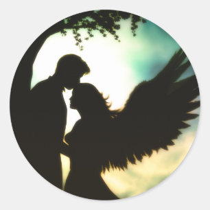 Autocollants d'ange de divinité