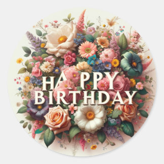 Autocollants d'anniversaire