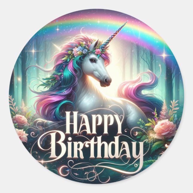 Autocollants d'anniversaire (Devant)