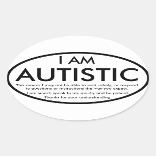 Autocollants d'autisme